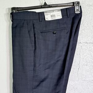 slim fit dress slacks Michael Kors Men`s Slim Fit Button Down Cotton Dress Shirt